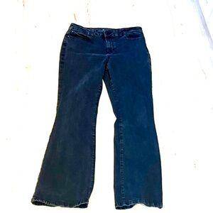 d.jeans Black High-Waisted Flare Jeans - Size 10 - Eco-Friendly Repreve Denim